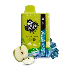 Husky airmax 2.0 GREEN LAND Cо вкусом зелёного яблока и льда